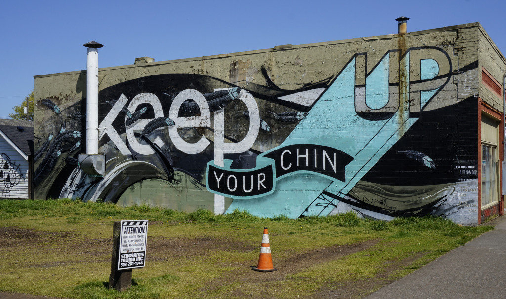 Chin up - Alberta Arts Portland OR